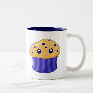 Sad Muffin Tweekleurige Koffiemok