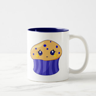 Sad Muffin Tweekleurige Koffiemok