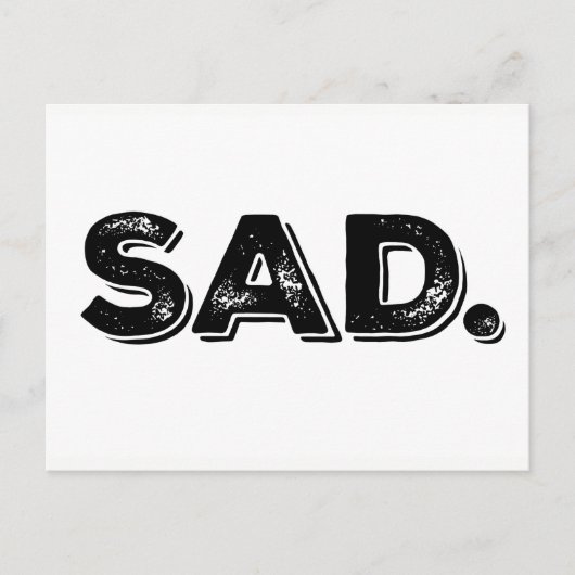 SAD-nummers van Trump-Briefkaart Briefkaart (Voorkant)