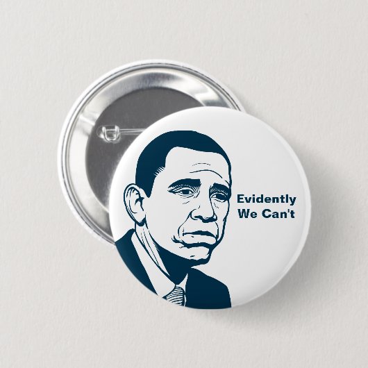 Sad Obama Button (Voorkant /achterkant)