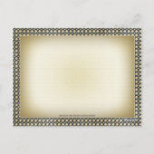 Sad Old  Teddy Bear Briefkaart (Achterkant)