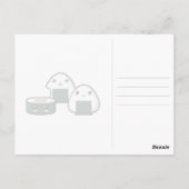 Sad Onigiri Briefkaart (Achterkant)