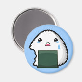 Sad Onigiri Magneet (Voorkant / Achterkant)