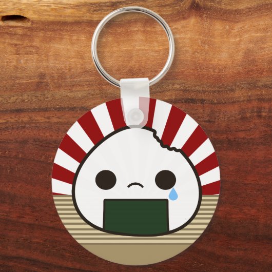 Sad Onigiri Sleutelhanger (Voorkant)