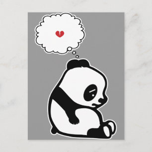 Sad Panda Briefkaart