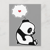 Sad Panda Briefkaart (Voorkant)