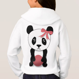 Sad Panda Hoodie voor meisjes
