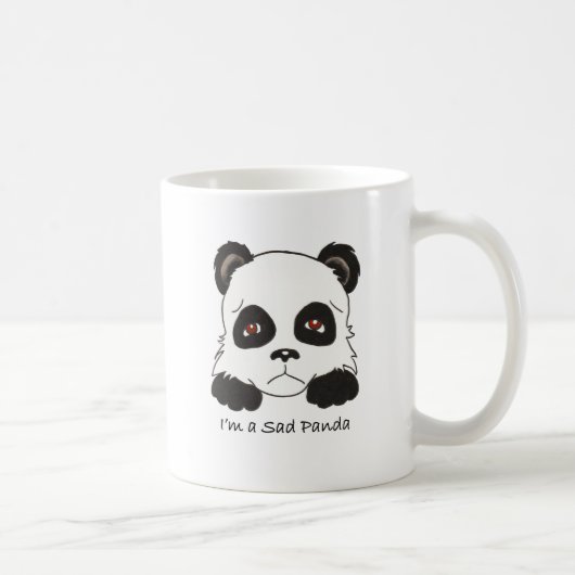 Sad Panda Koffiemok (Rechts)