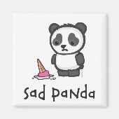 Sad Panda magneet (Voorkant)