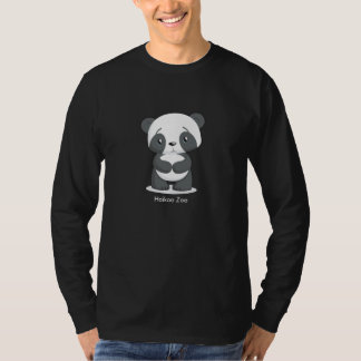 Sad Panda Mannen American Apparel Long Slapes Shir T-shirt