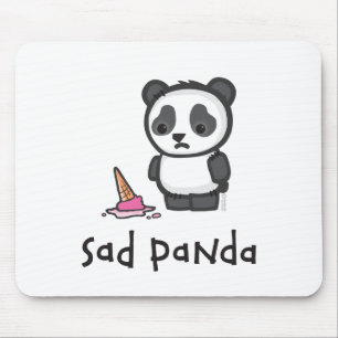 Sad Panda mousepad Muismat
