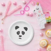 Sad Panda Papieren Bordje (Feest)