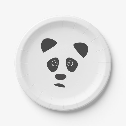 Sad Panda Papieren Bordje (Voorkant)