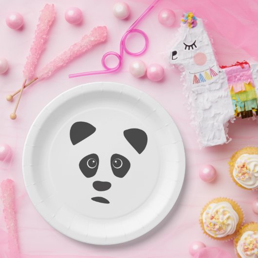 Sad Panda Papieren Bordje (Feest)