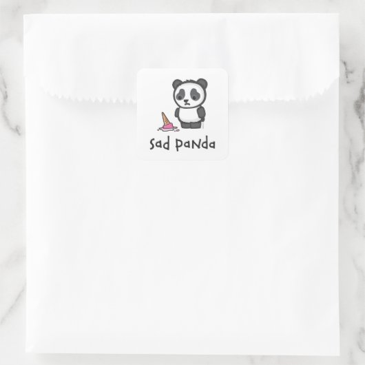 Sad Panda sticker (Tas)