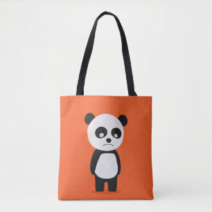 Sad Panda Tote Bag