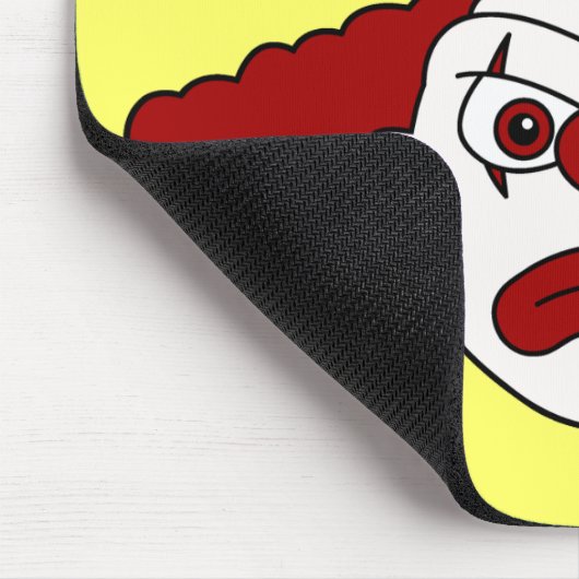 Sad Party Clown Mousepad Muismat (Hoek)