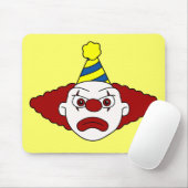 Sad Party Clown Mousepad Muismat (Met muis)