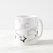 Sad Pink Lillte Bunny Koffiemok (Voorkant rechts)