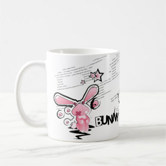 Sad Pink Lillte Bunny Koffiemok