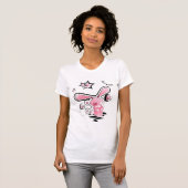 Sad Pink Lillte Bunny T-shirt (Voorkant volledig)