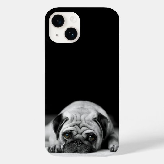 Sad Pug Case-Mate iPhone Case (Achterkant)