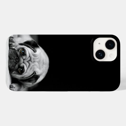 Sad Pug Case-Mate iPhone Case (Achterkant (horizontaal))
