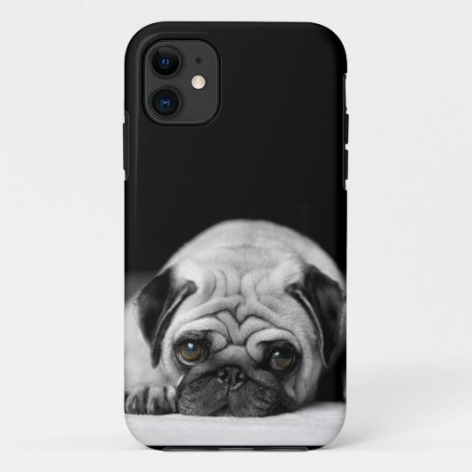 Sad Pug Case-Mate iPhone Case (Achterkant)