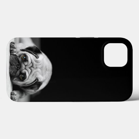 Sad Pug Case-Mate iPhone Case (Achterkant (horizontaal))