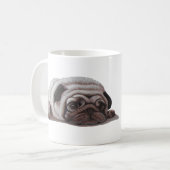 Sad Pug Koffiemok (Voorkant links)
