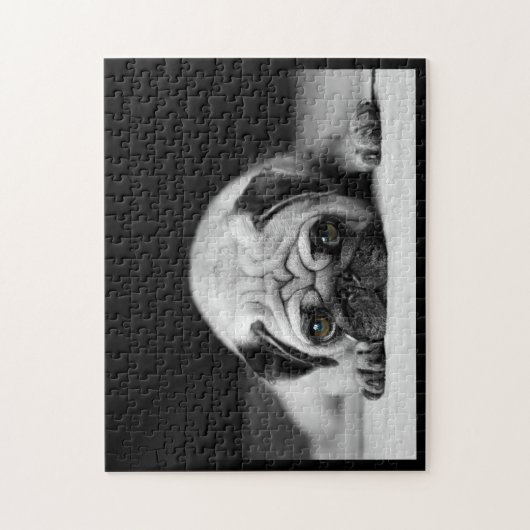 Sad Pug Legpuzzel (Verticaal)