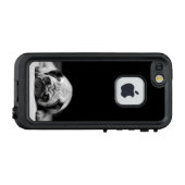 Sad Pug LifeProof iPhone Hoesje (Achterkant (horizontaal))