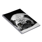 Sad Pug Notitieboek (Rechterzijde)