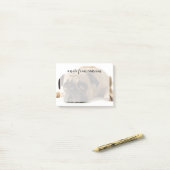 Sad Pug Post-it® Notes (Op bureau)