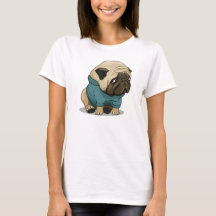 Sad pug