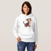 Sad Puppy Dog Hoodie (Voorkant volledig)