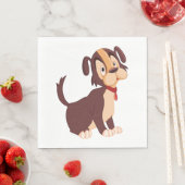 Sad Puppy Dog Servet (Insitu)