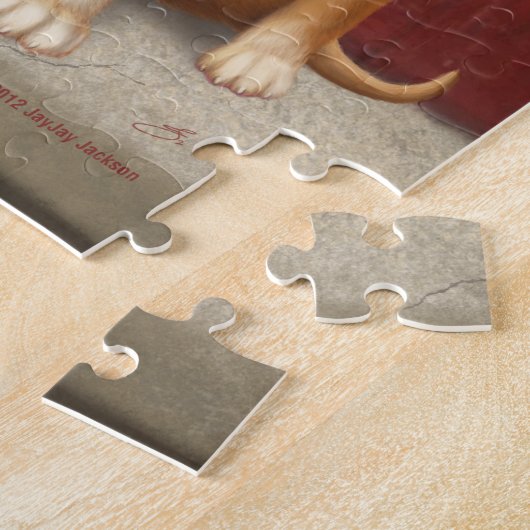 Sad Puppy Legpuzzel (Zijkant)