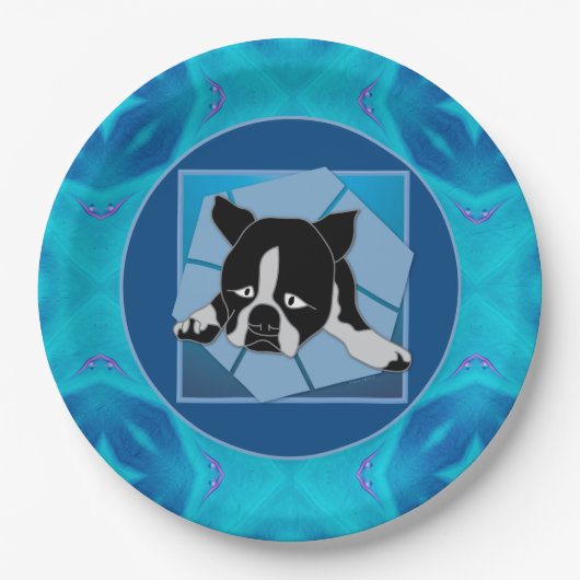 Sad Puppy Papieren Bordje (Voorkant)