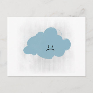 Sad Rain Cloud Briefkaart