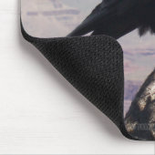 Sad Raven Mousepad Muismat (Hoek)