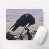 Sad Raven Mousepad Muismat (Met muis)
