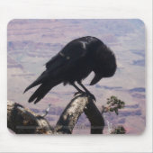 Sad Raven Mousepad Muismat (Voorkant)