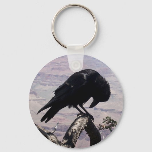 Sad Raven Sleutelhanger (Voorkant)