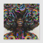 Sad Regenboog Melanine Koningin Zwart Meisje Magic (Voorkant)