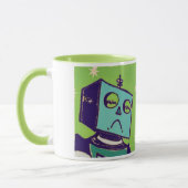 Sad Robot/Happy Robot Coffee Mok (Links)