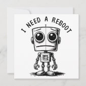 Sad Robot – Ik heb een reboot nodig (Voorkant)