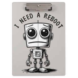 Sad Robot – Ik heb een reboot nodig Klembord