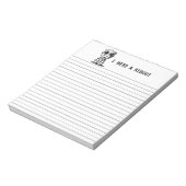 Sad Robot – Ik heb een reboot nodig Notitieblok (Linkerzijde)