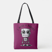 Sad Robot – Ik heb een reboot nodig Tote Bag (Achterkant)